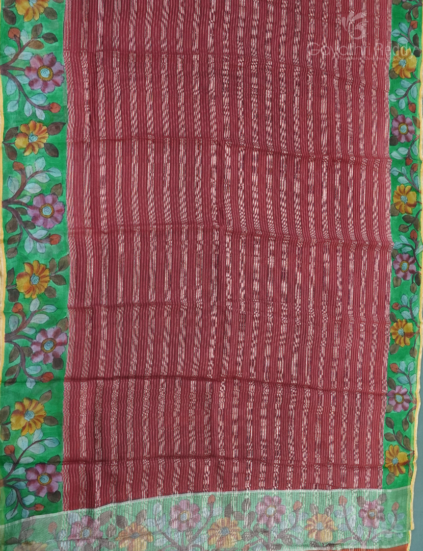 PURE ORGANZA PEN KALAMKARI-FO693