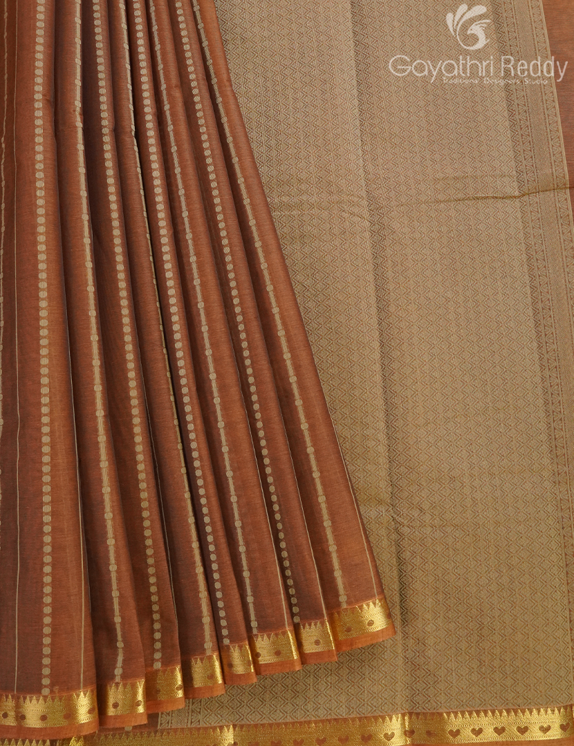 PURE KANCHI COTTON RICH PALLU-KC3082