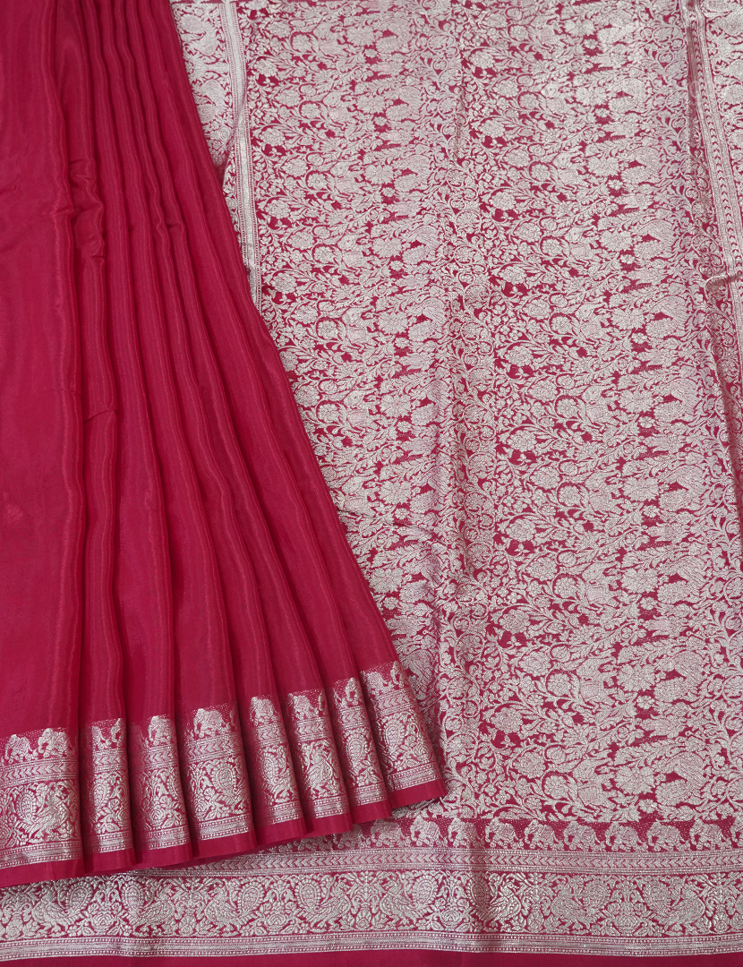 BANARAS TISSUE SAREE-BTK145