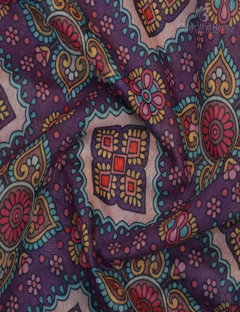 CHANDERI PRINTED-CHS115