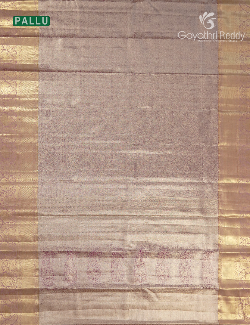 Semi Kanchipuram Silk Saree in Pastel Pink