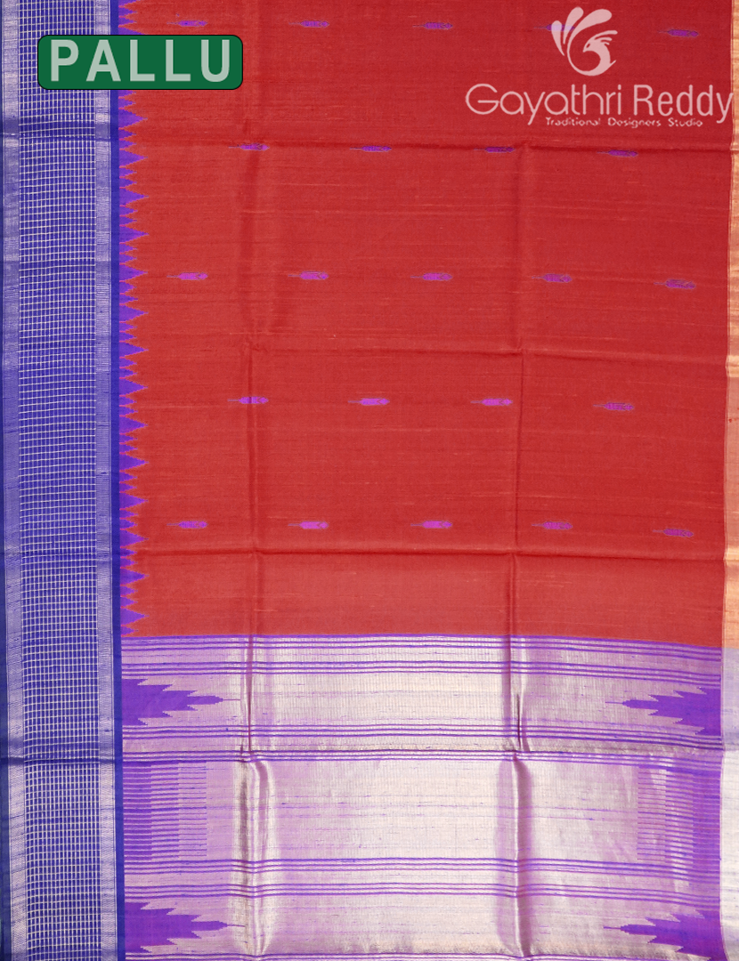 PURE KHADI PATTU SAREE-KHP1375