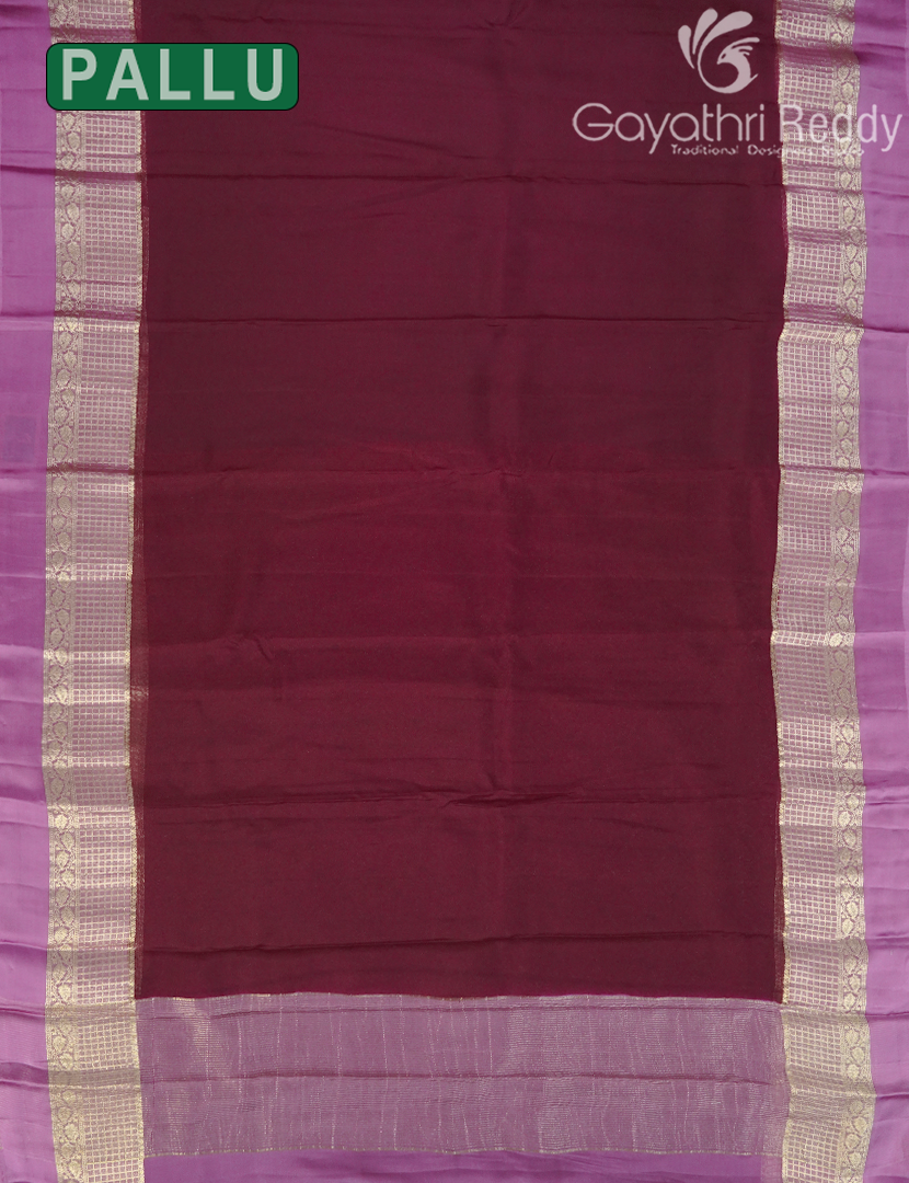 CRAPE SILK SAREE-PSC74