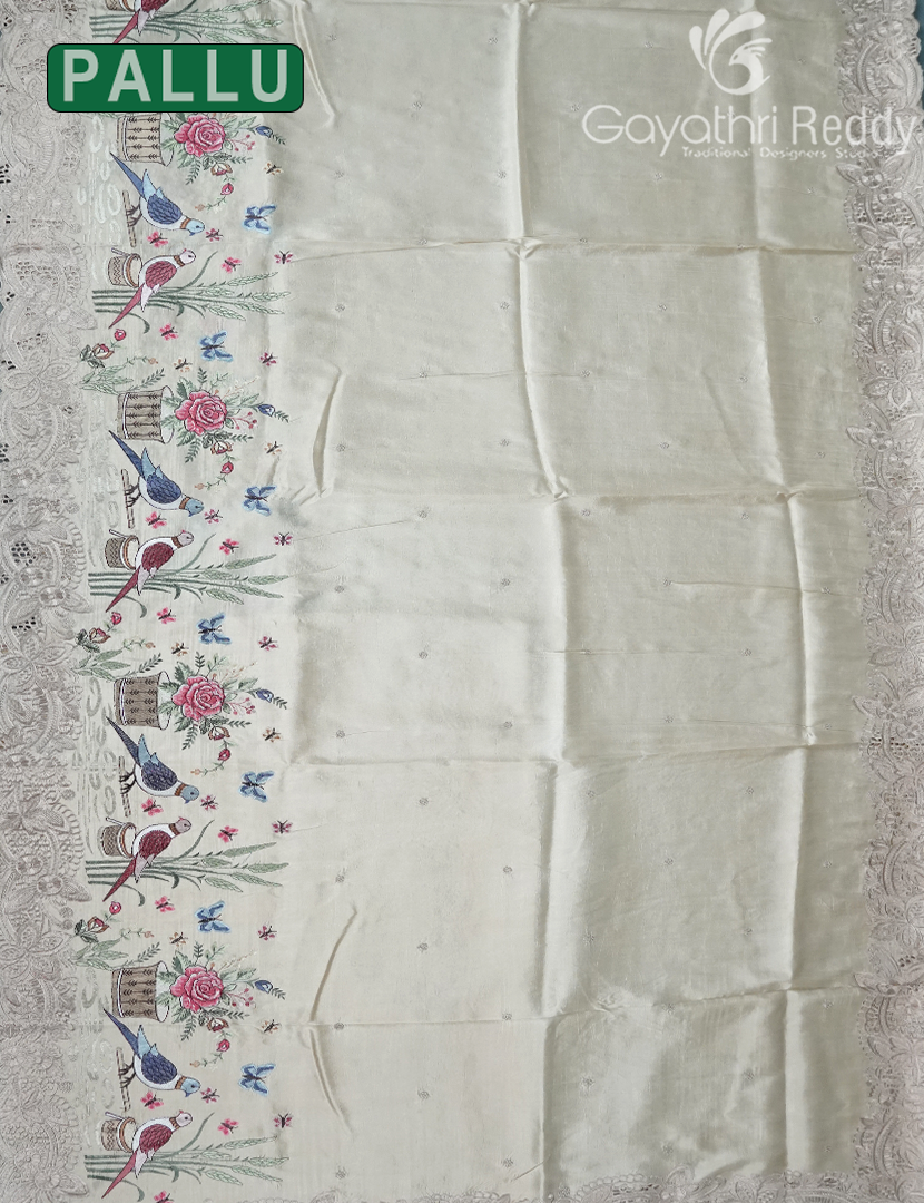 SEMI DUPION SILK SAREE-SDS127
