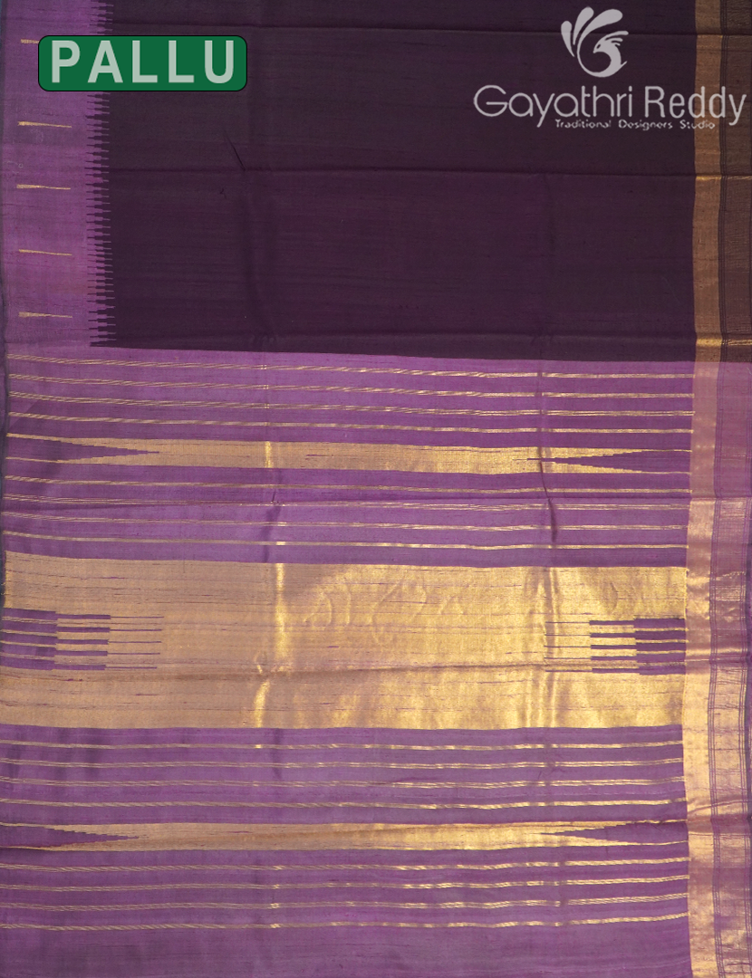 PURE KHADI PATTU SAREE-KHP1237