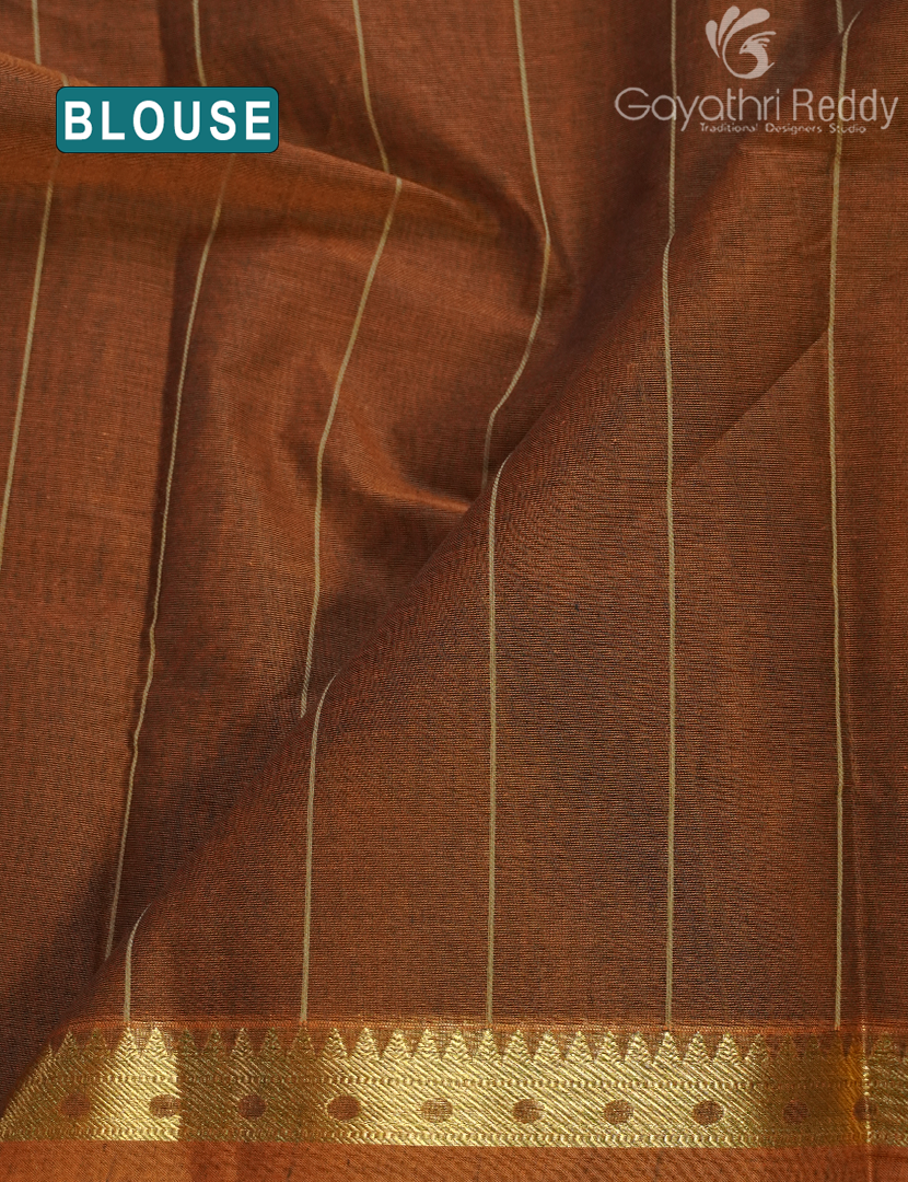 PURE KANCHI COTTON RICH PALLU-KC3082