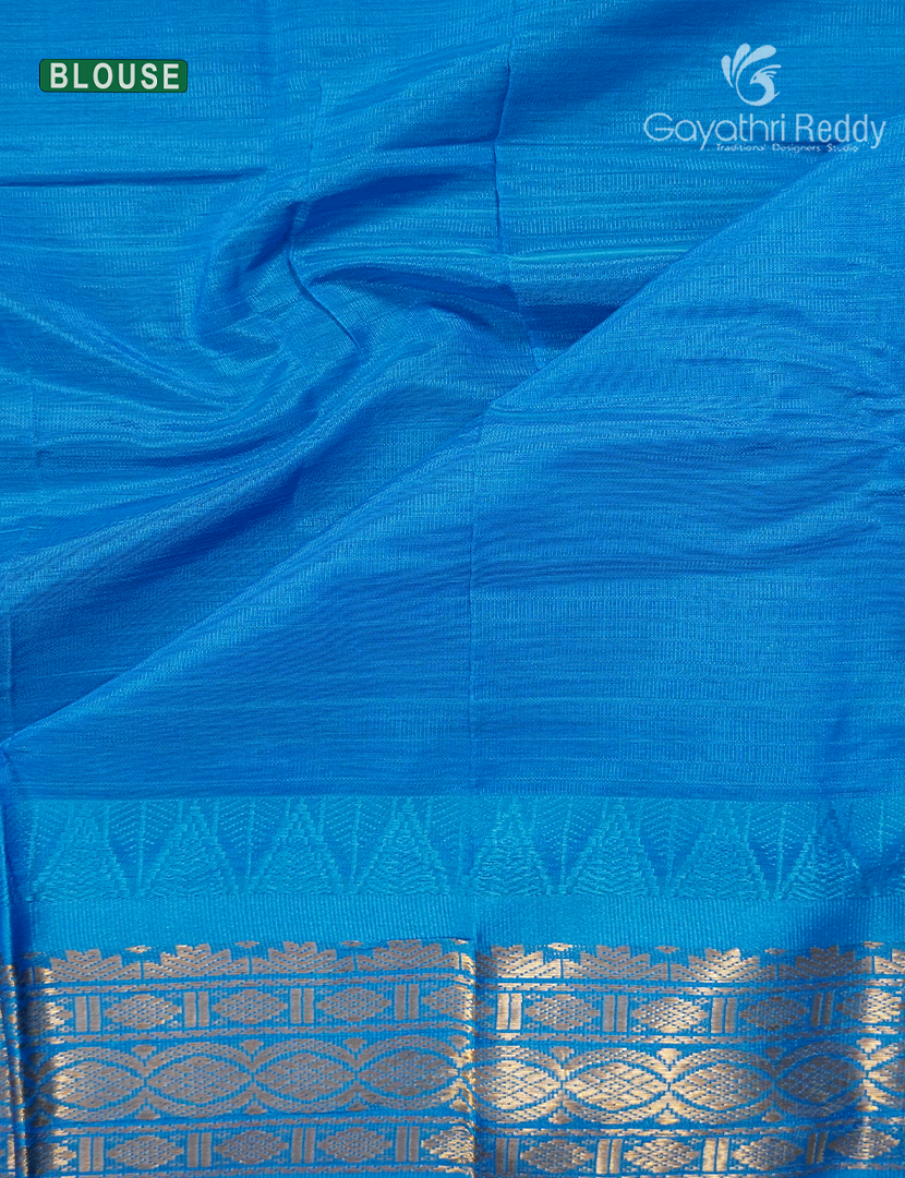 Pure Gadwal Cotton Saree-GGC1626