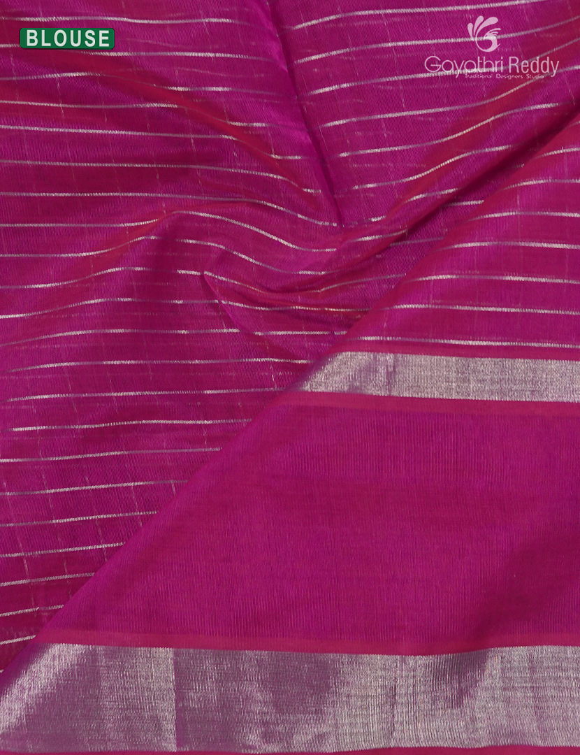 Pure Arani Sico Saree in Fuchsia Pink