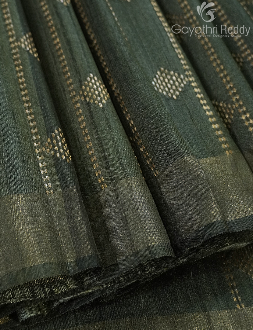 PURE DESI TUSSAR SAREE-TS1566