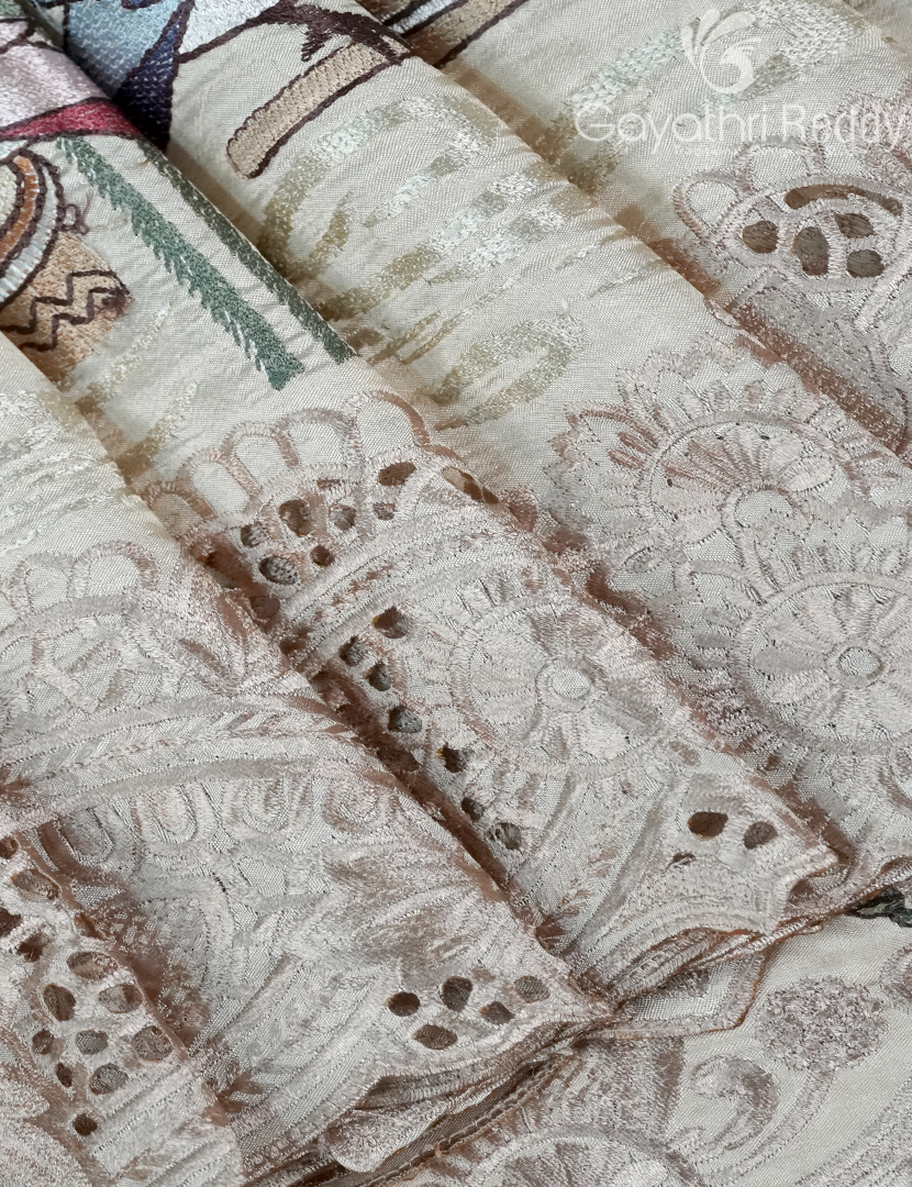 SEMI DUPION SILK SAREE-SDS127