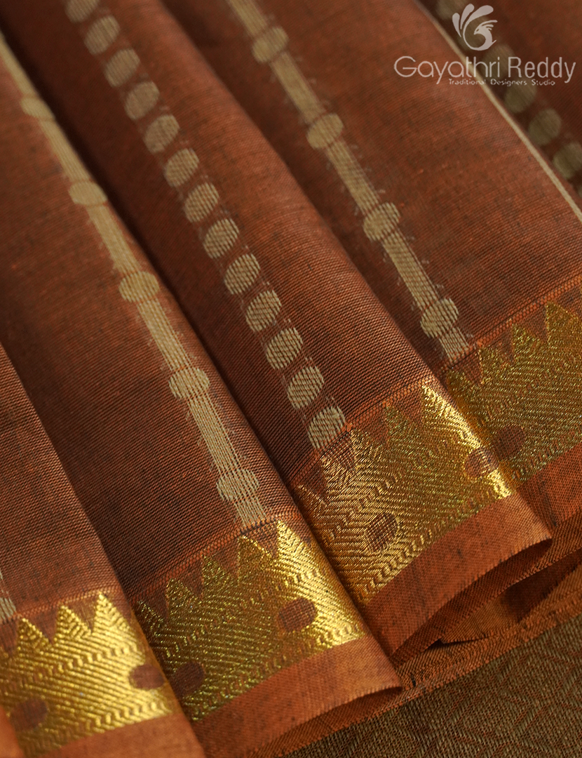 PURE KANCHI COTTON RICH PALLU-KC3082
