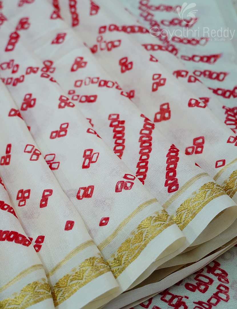 PURE GEORGETTE BANDHANI-PGB13