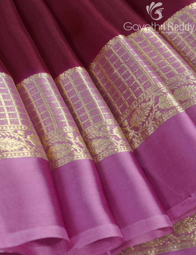 CRAPE SILK SAREE-PSC74