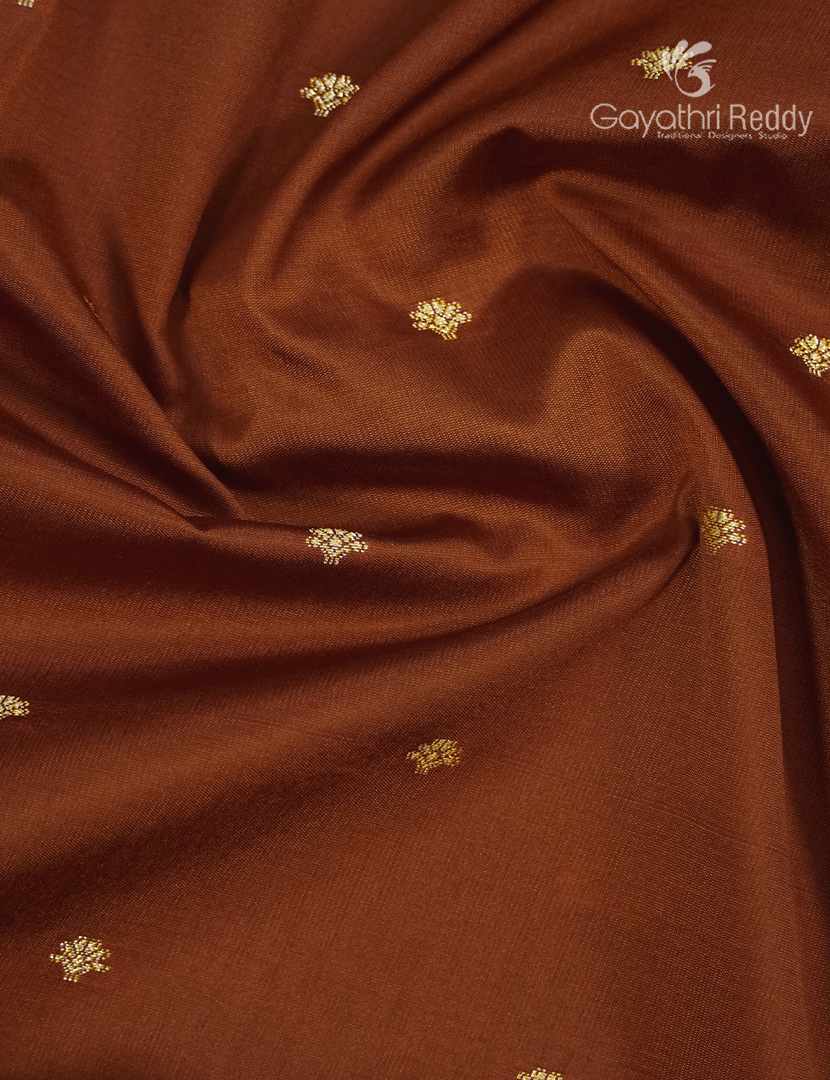 Semi Katan Silk Saree in Mustard
