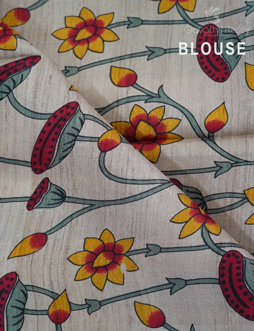 PURE DESI TUSSAR SILK-TS1377