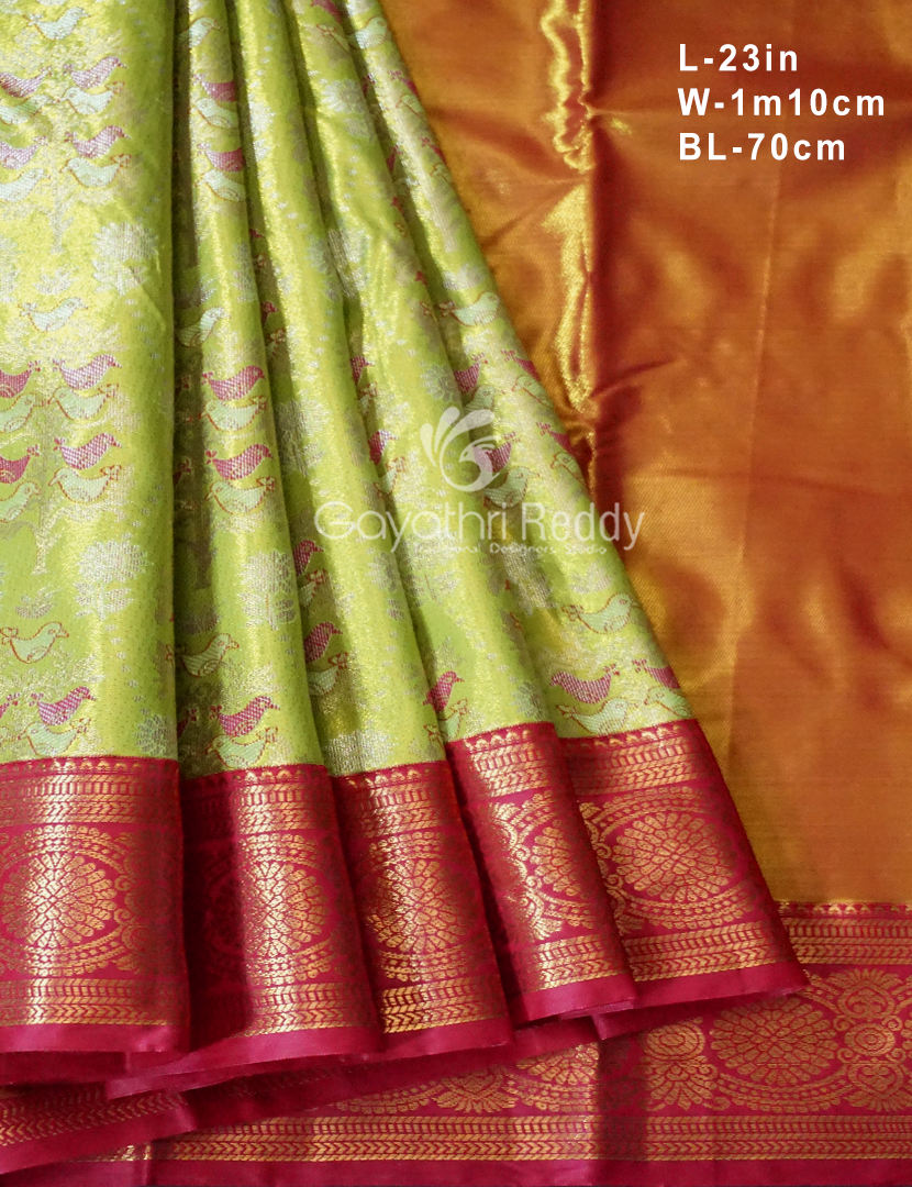 SEMI PATTU LEHENGAS-SPL354