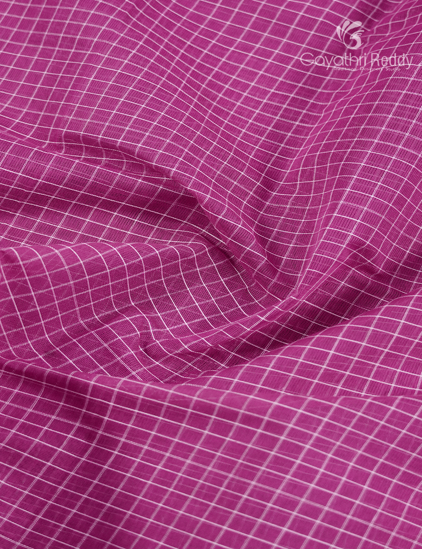 Pure Gadwal Cotton Saree-GGC1626