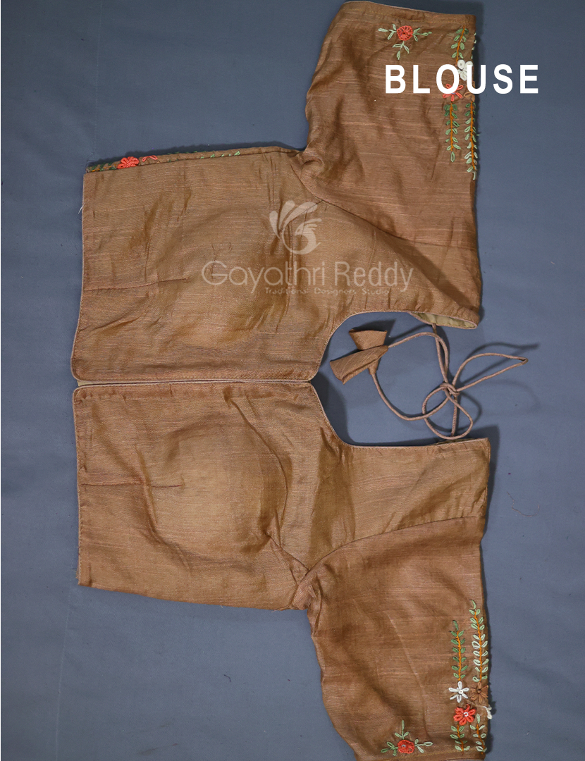 FANCY SAREES WITH READYMADE BLOUSE-FA3844