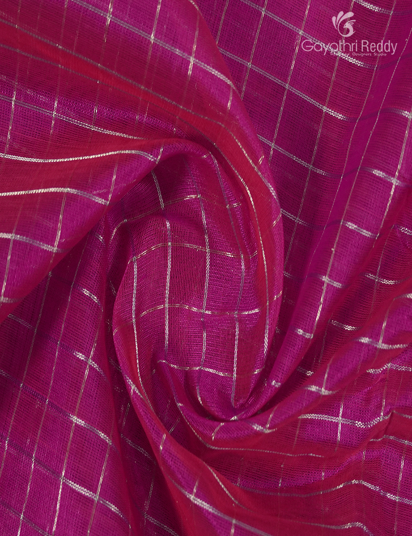 Pure Arani Sico Saree in Fuchsia Pink