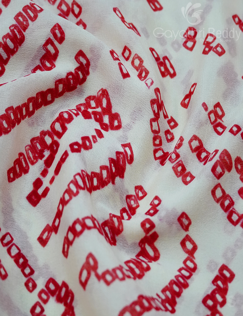 PURE GEORGETTE BANDHANI-PGB13