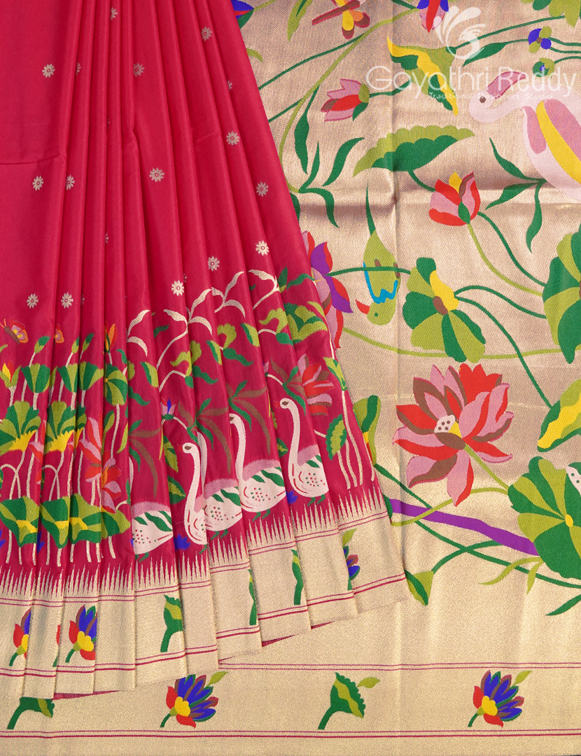 SEMI PAITHANI SAREE-SPS38