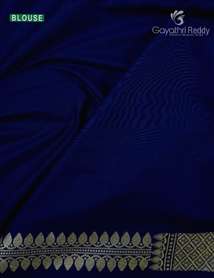 BANARAS SEMI KATAN SAREE-SBK694