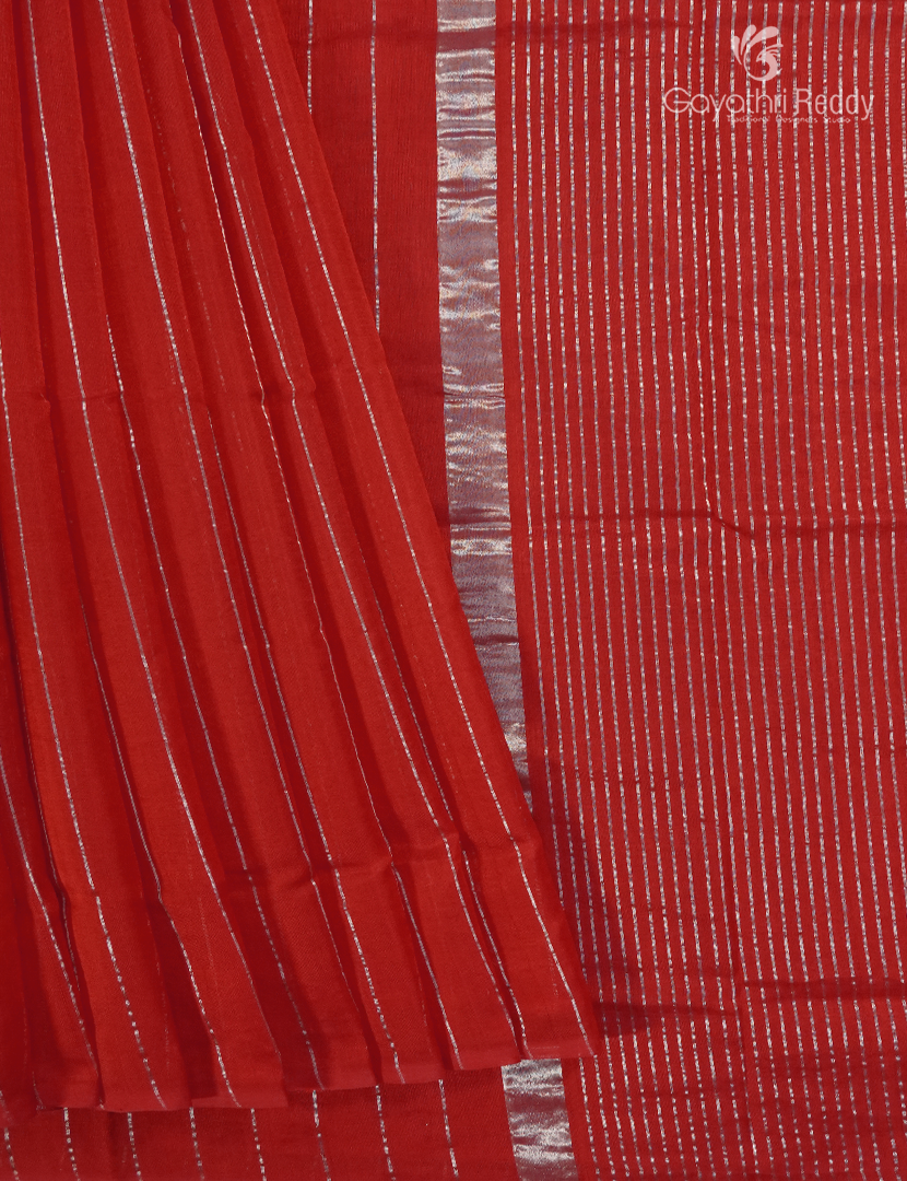 Pure Arani Sico Saree in Red