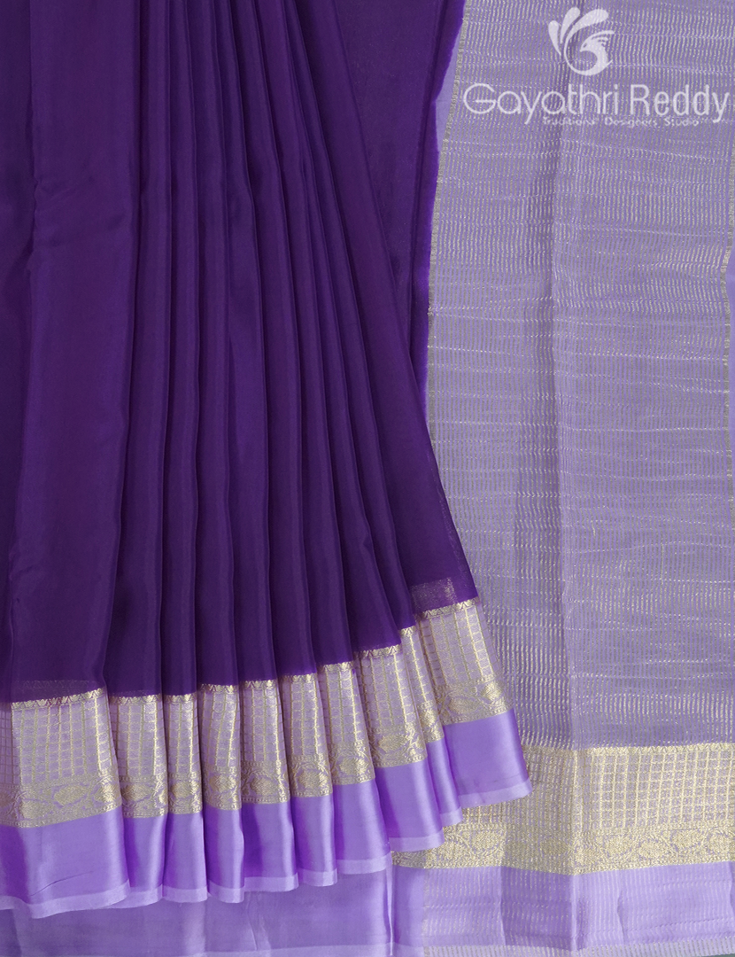 CRAPE SILK SAREE-PSC75