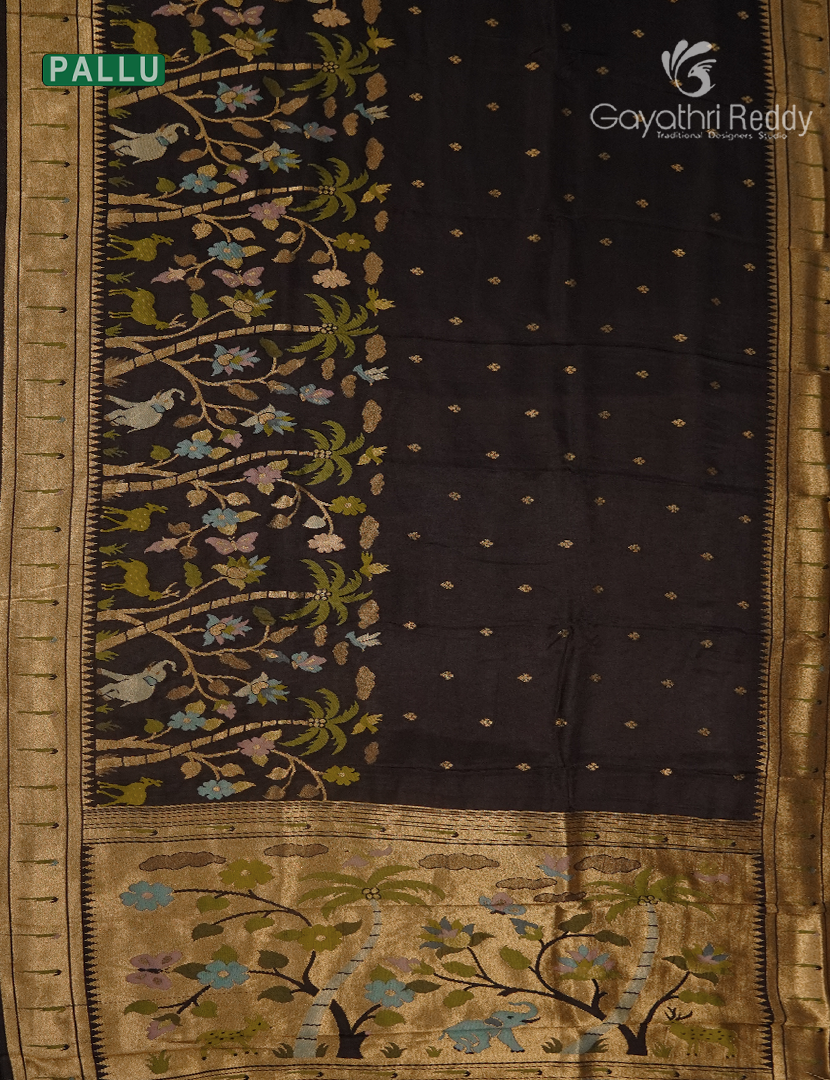 Pure Satin Silk Saree-PST24