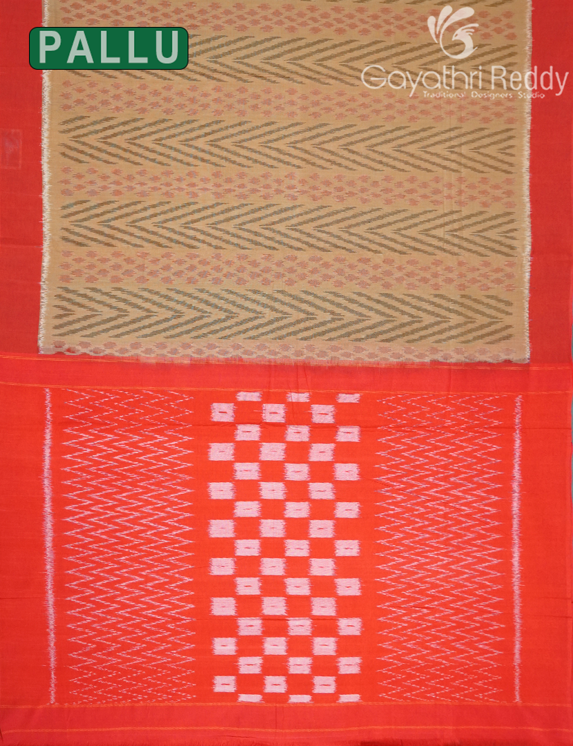 PURE IKKAT COTTON (H.L) SAREE-IKC1067