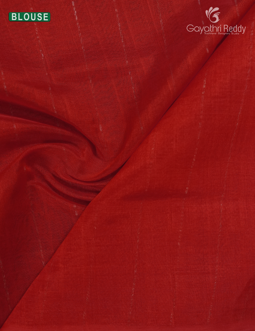 Pure Arani Sico Saree in Red