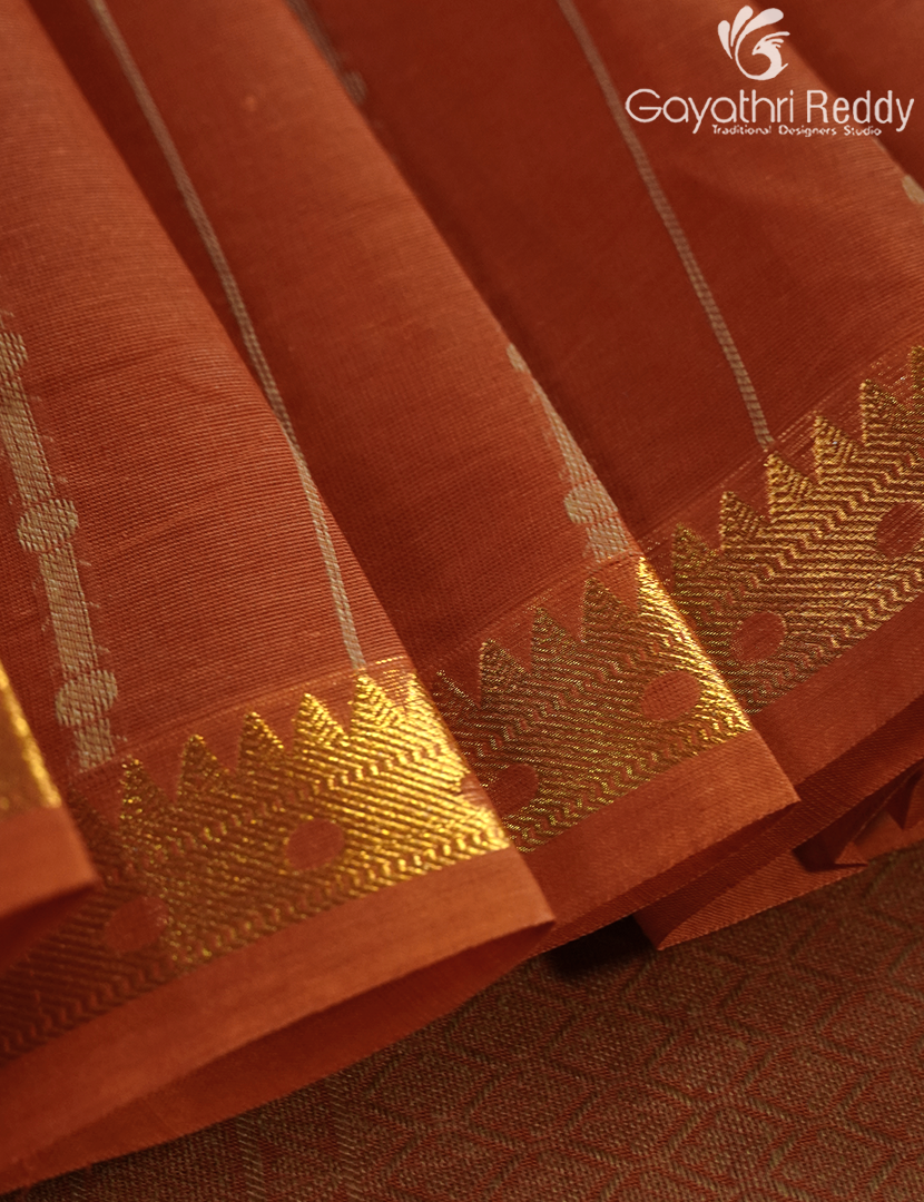 PURE KANCHI COTTON RICH PALLU-KC3083