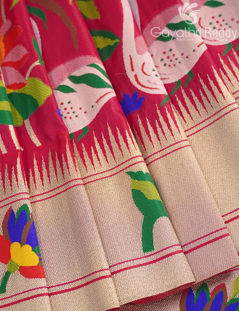 SEMI PAITHANI SAREE-SPS38