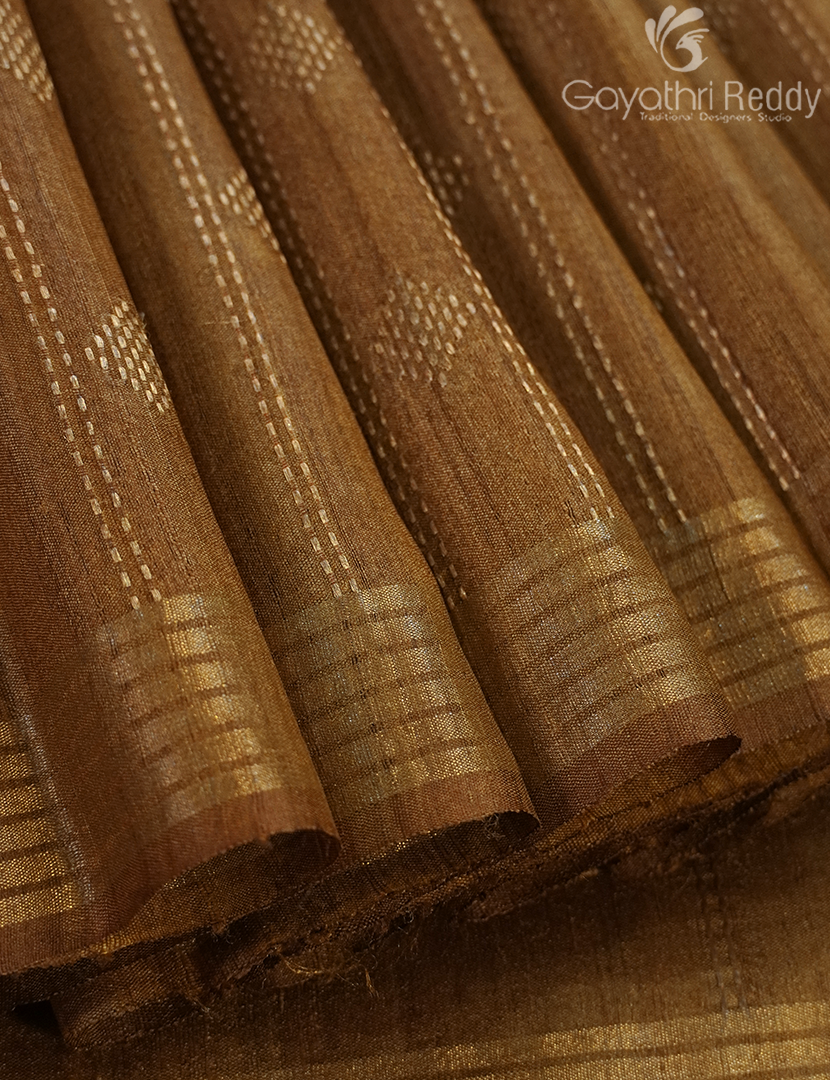 PURE DESI TUSSAR SAREE-TS1567