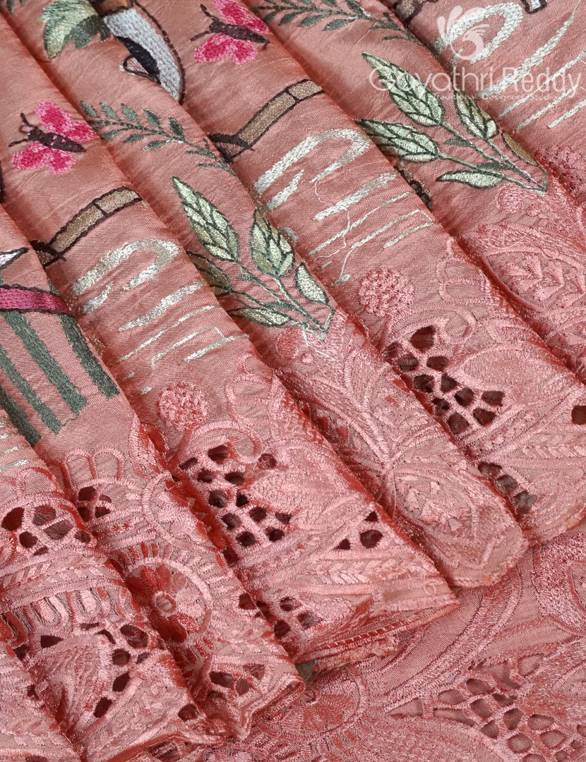 SEMI DUPION SILK SAREE-SDS128