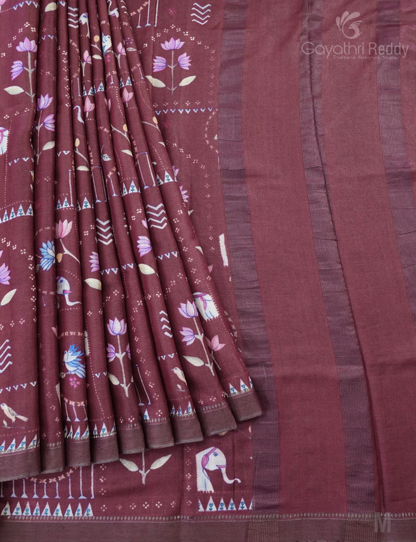 PURE DESI TUSSAR SILK-TS1387