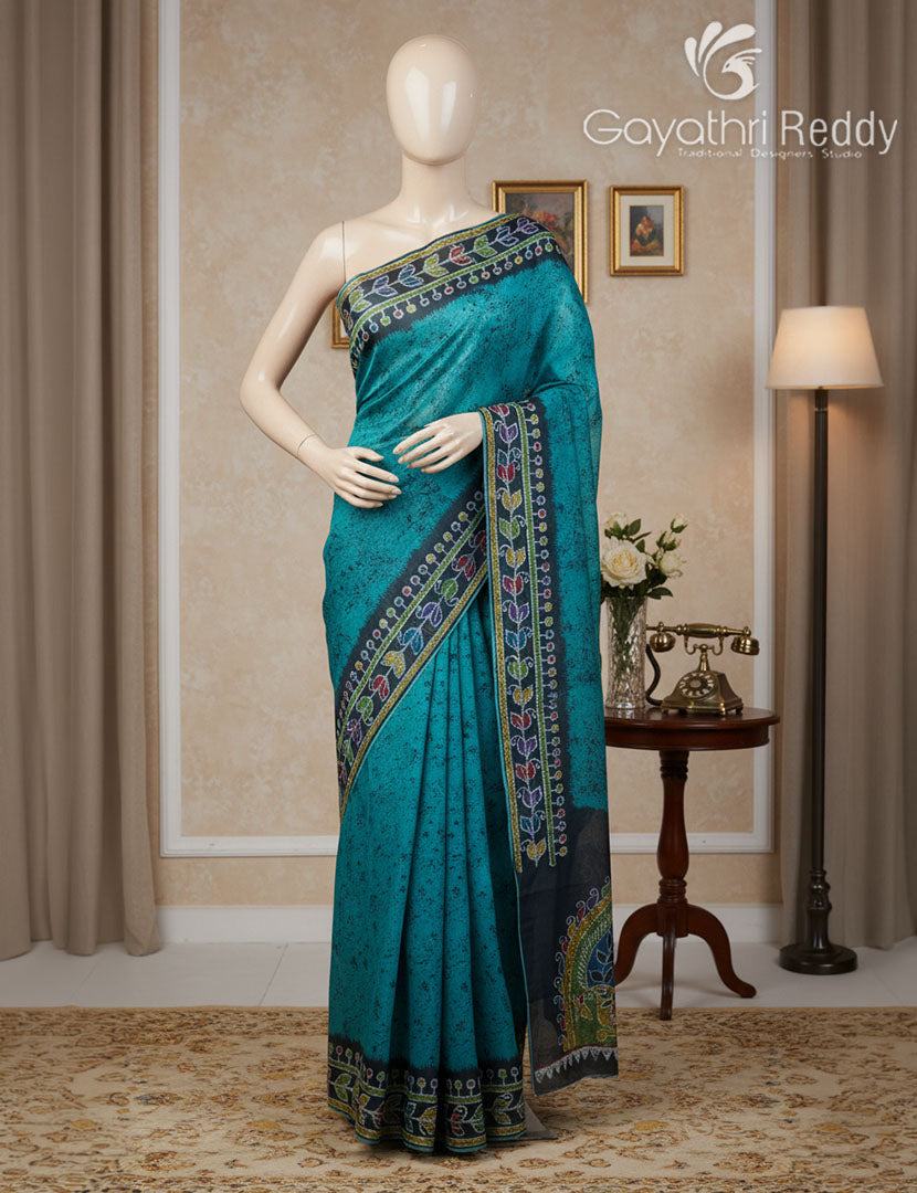 CHANDERI SILK SAREE-CPS1126