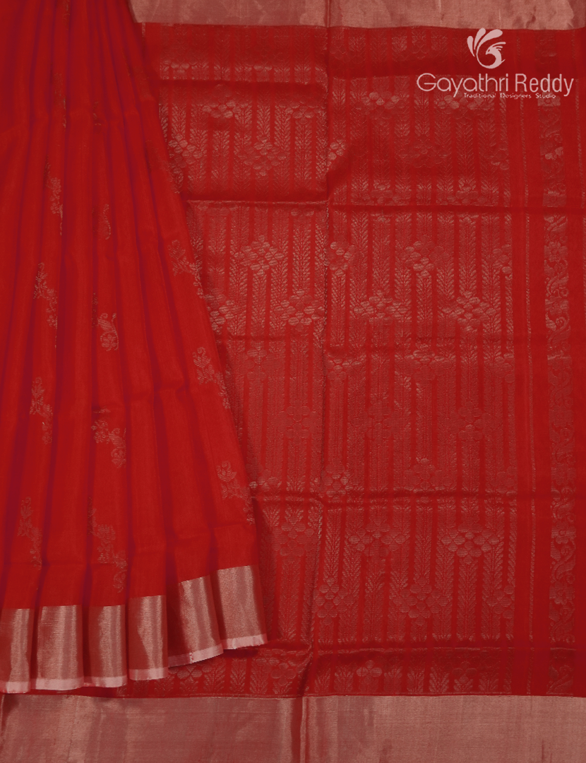 Pure Uppada Silk Saree in Red