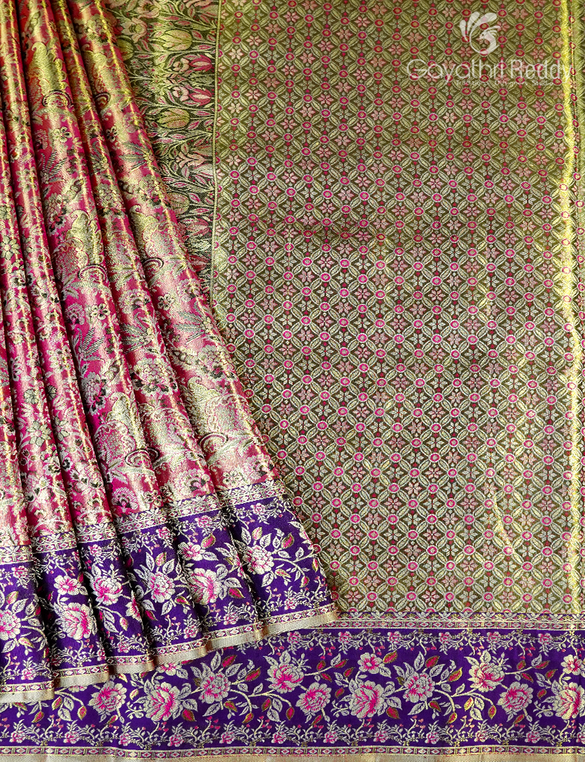 PURE KANCHI TISSUE SAREE-KP8566