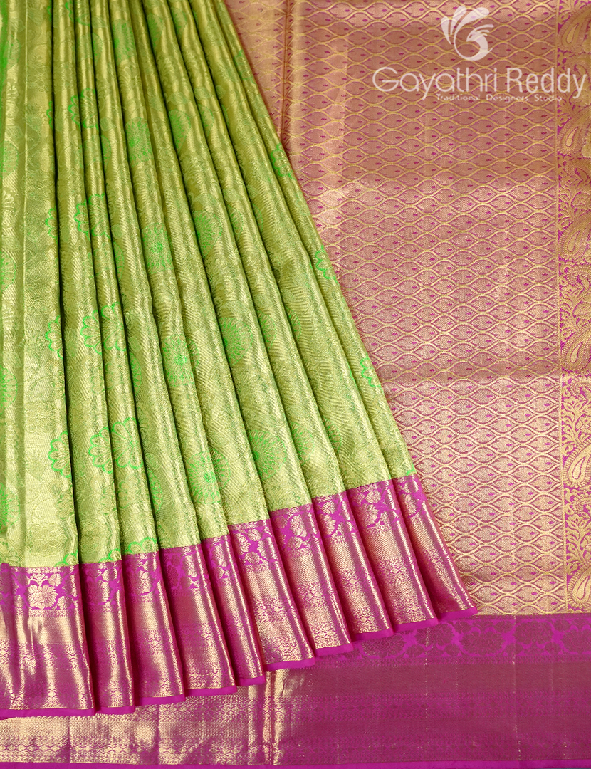 PURE KANCHI PATTU SAREE-KP8607
