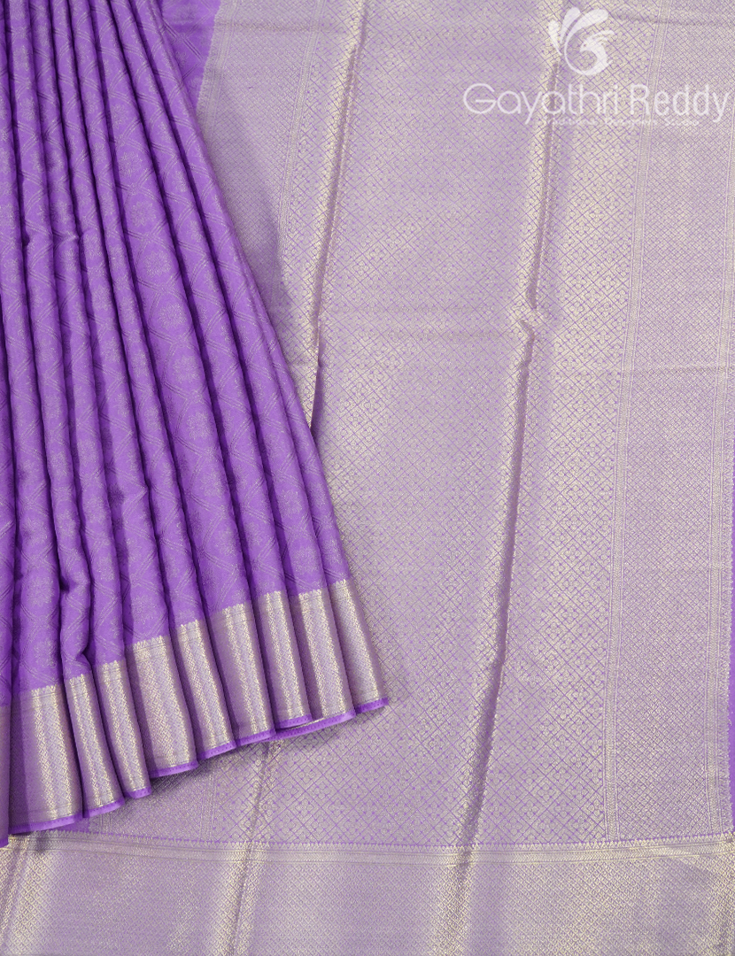 SEMI MYSORE CRAPE SAREE-SMC310