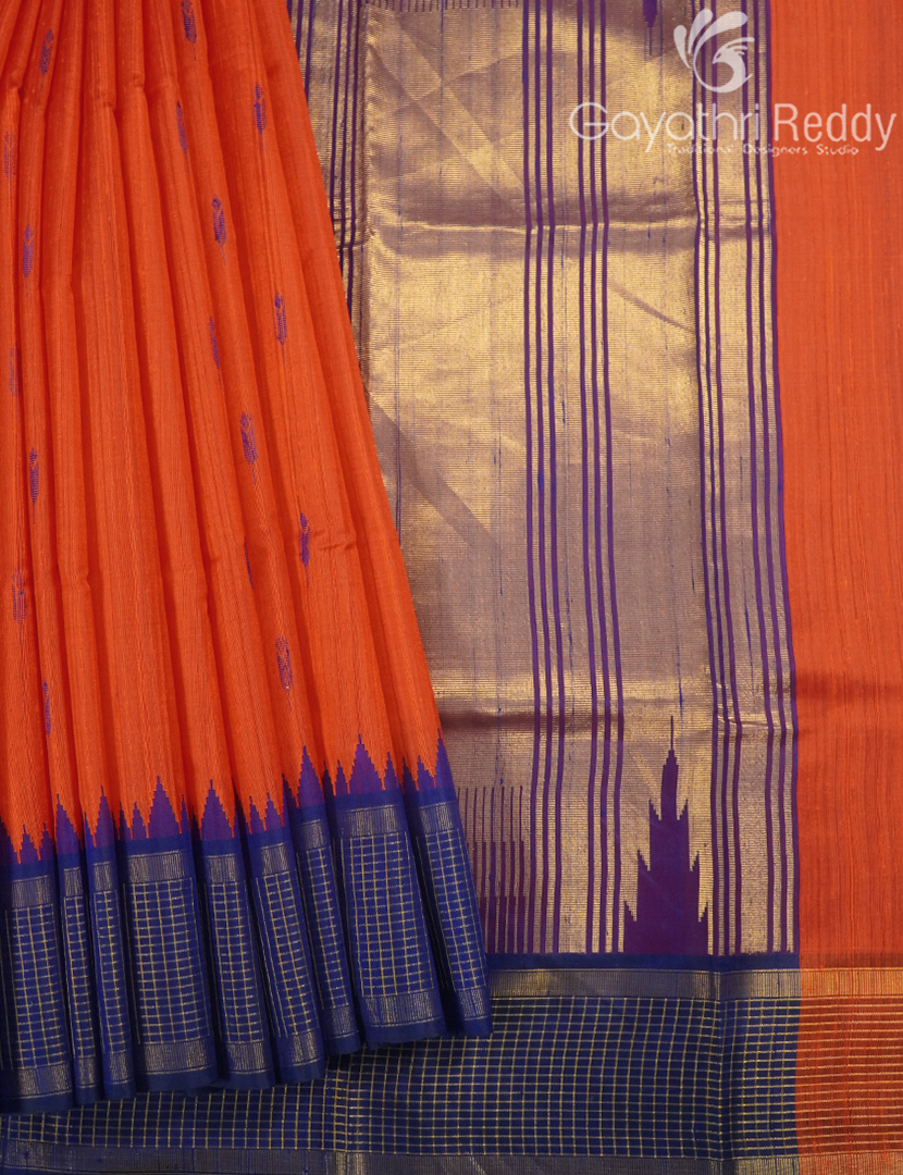 PURE KHADI PATTU SAREE-KHP1390