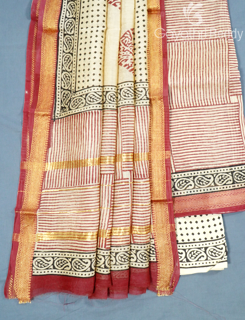PURE MAHESHWARI (D.M) 3PC SET -MDM11