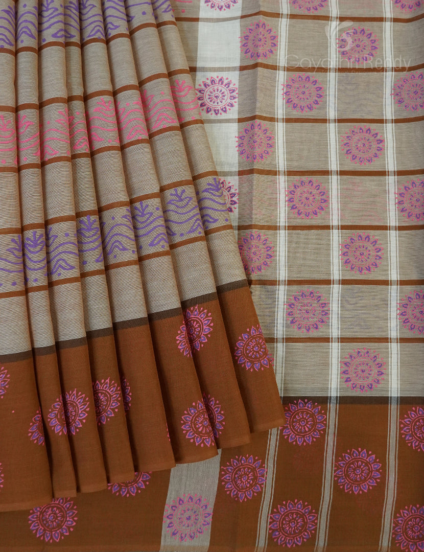 PURE MANGALAGIRI COTTON PRINTED-MCP111