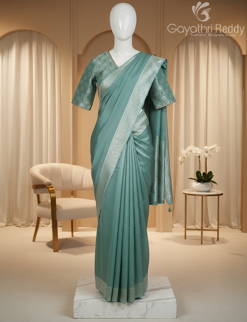 BANARAS (R.D) BLOUSE SAREE-BBS1