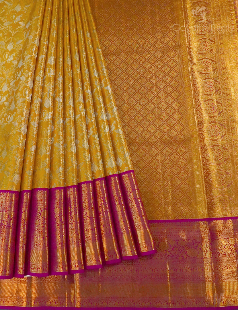 PURE KANCHI PATTU TISSUE-KP7481