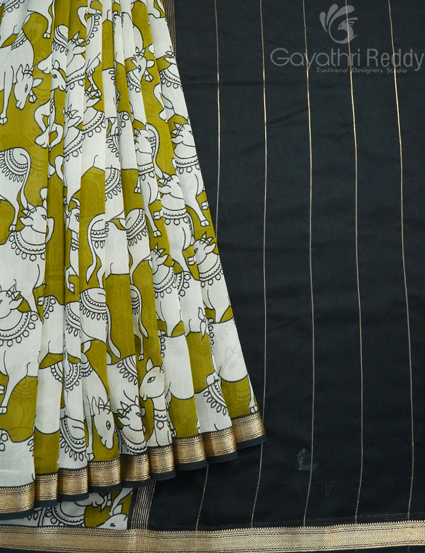 PURE CHANDERI PRINTED-CHS237