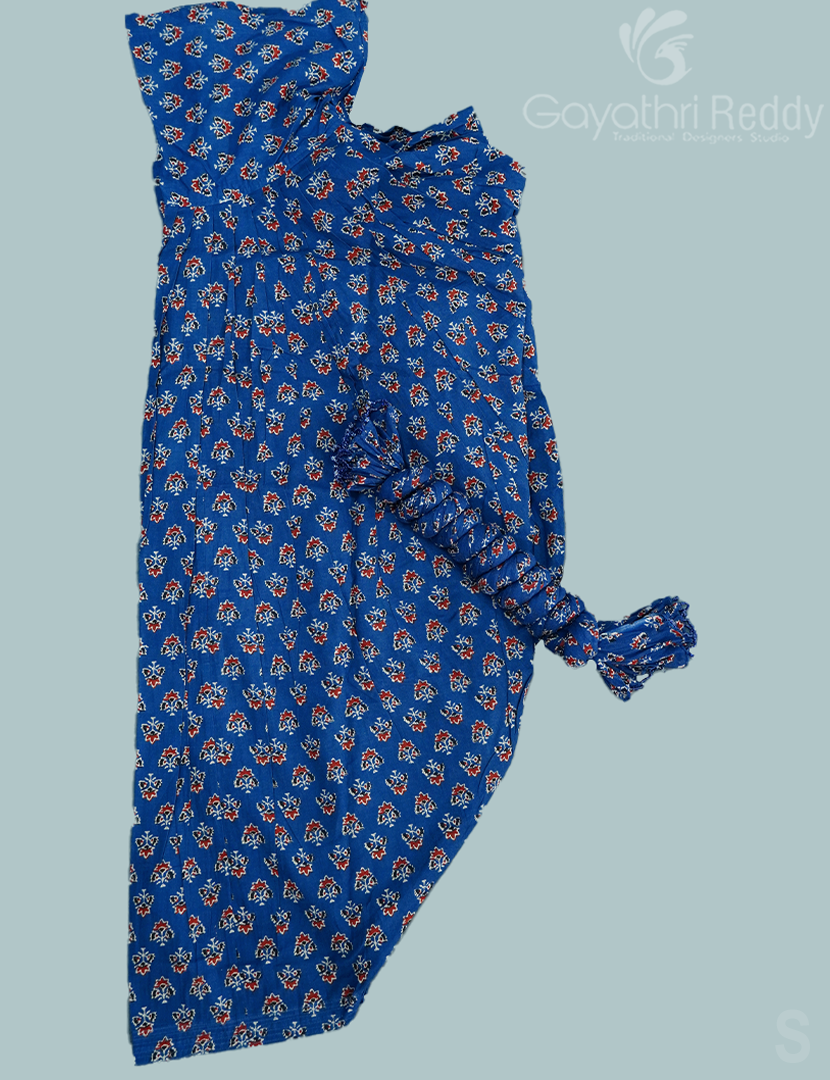 COTTON PRINTED CHUNNI AND BOTTOM-CPCB11