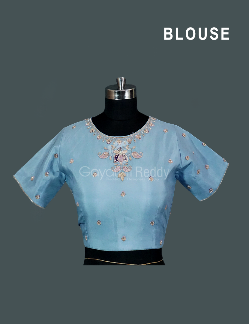 FANCY WORK  BLOUSE-FRB11