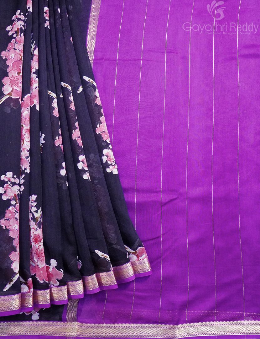 PURE CHANDERI PRINTED-CHS247